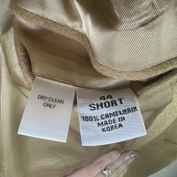 Joseph & Feiss Int Blazer Mens Size 44 S Tan 100% Camel Hair Sportcoat Jacket - Picture 8 of 9